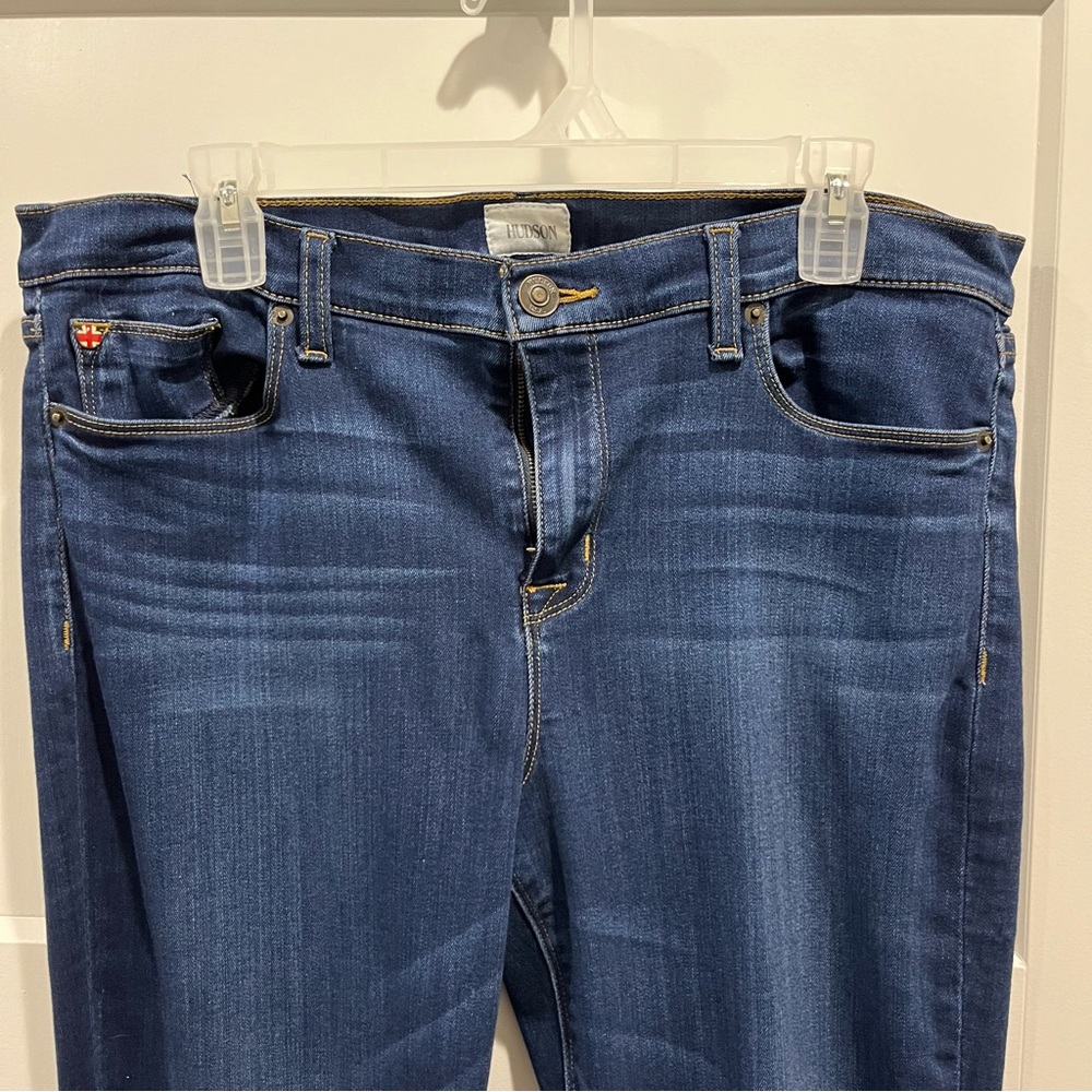 Hudson Jeans Blue Straight Leg Denim - Picture 3 of 8